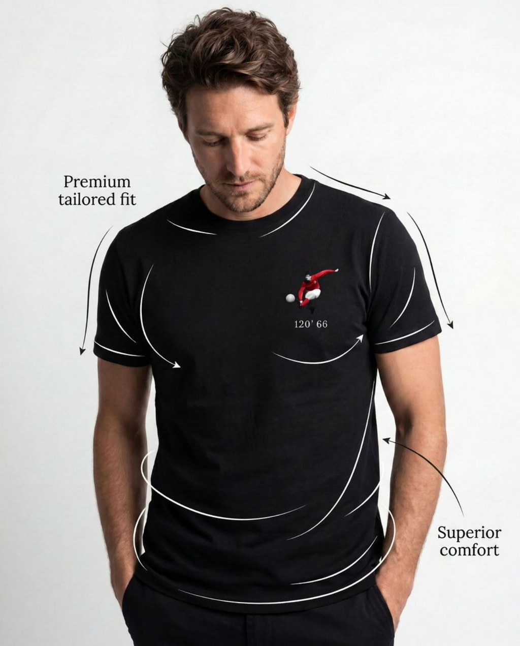 England | G. Hurst 120' 1966 - Premium Fit