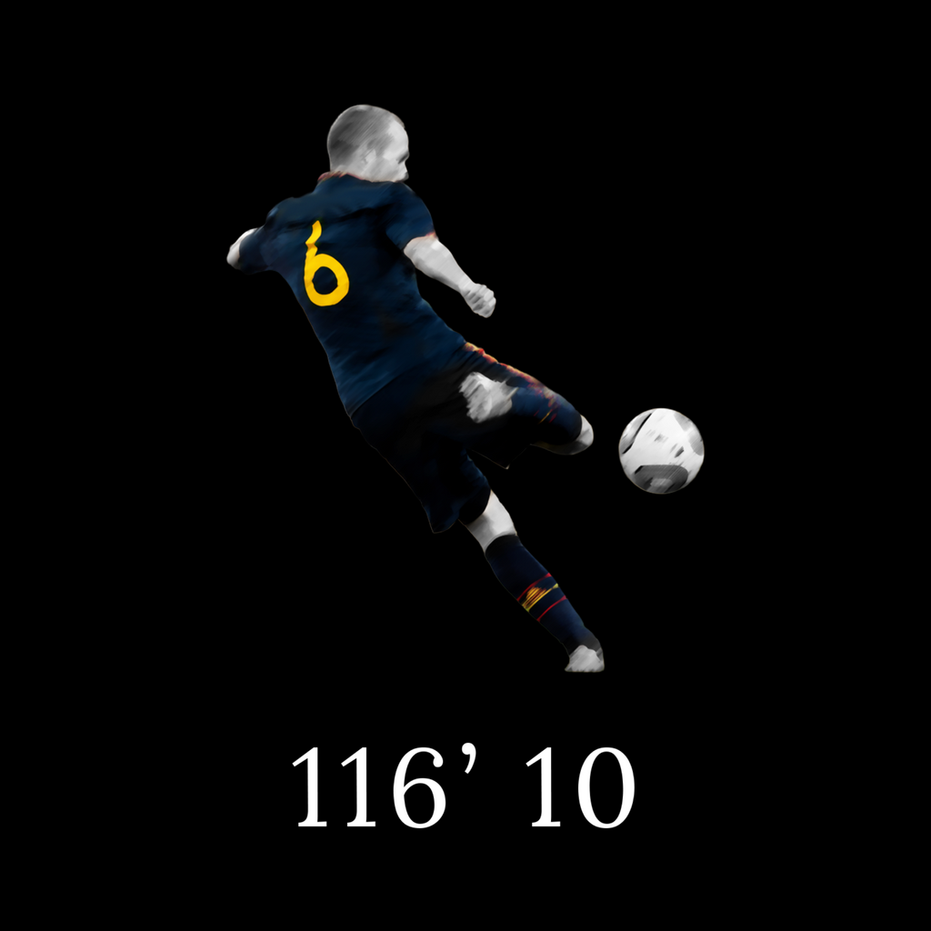 Spain | Iniesta 116' 2010- Relaxed fit