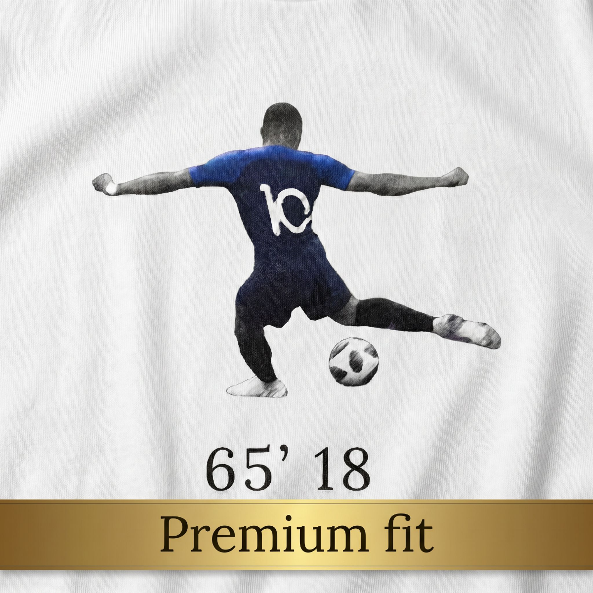France | Mbappé 65' 2018 - Premium Fit